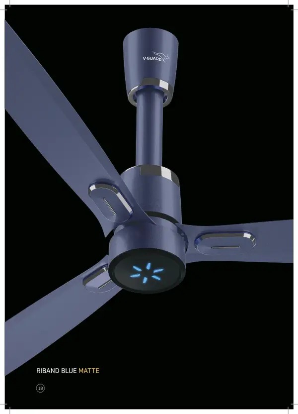 V-Guard AIRWIZ PRIME PREMIUM HIGH SPEED (48") 370 RPM with 3 Year Warranty BLDC Motor with Remote 1200 mm Ceiling Fan  (5 Star) - Image 6