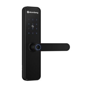 Atomberg Azhero Smart Door Lock | 6 Ways Unlocking | Fingerprint | PIN | Remote OTP | NFC Card | Atomberg App (Data Stored in India) | Key | 2 Stainless Steel Bolt | 2 Year Warranty